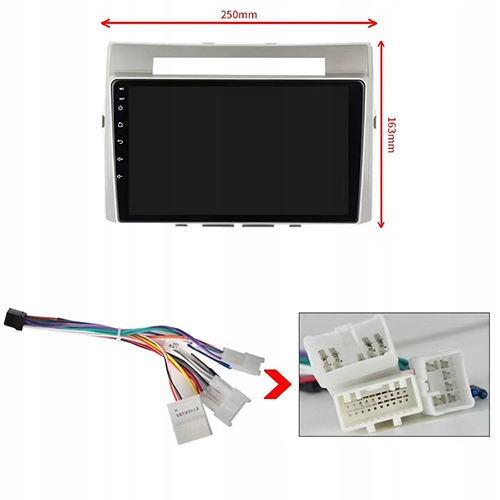 RADIO ANDROID TOYOTA COROLLA VERSO 2004-2009 32GB 