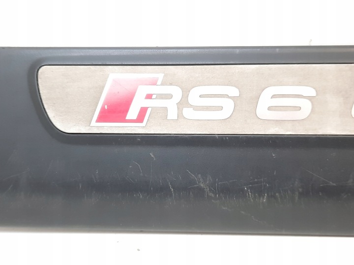 2010 AUDI RS6 C6 REVÊTEMENT SEUIL ARRIÈRE 4F0853376G