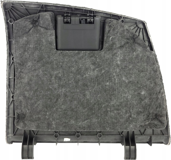 AUDI A6 C6 LIFT UNIVERSEL GARNITURE COUVERCLES DE COFFRE COLLECTEUR GAUCHE NOIR 4F9863879H
