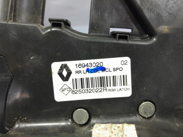 RENAULT MEGANE IV HAYON 5D SERRURE DE PORTE ARRIÈRE GAUCHE 16943020