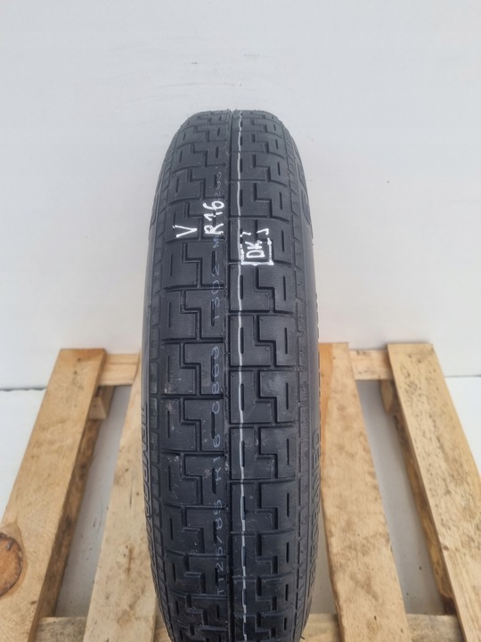 VOLVO S40 II V50 C30 RUEDA RUEDA DE RECAMBIO RUEDA DE RECAMBIO 125/85 R16 30683913 2160823 