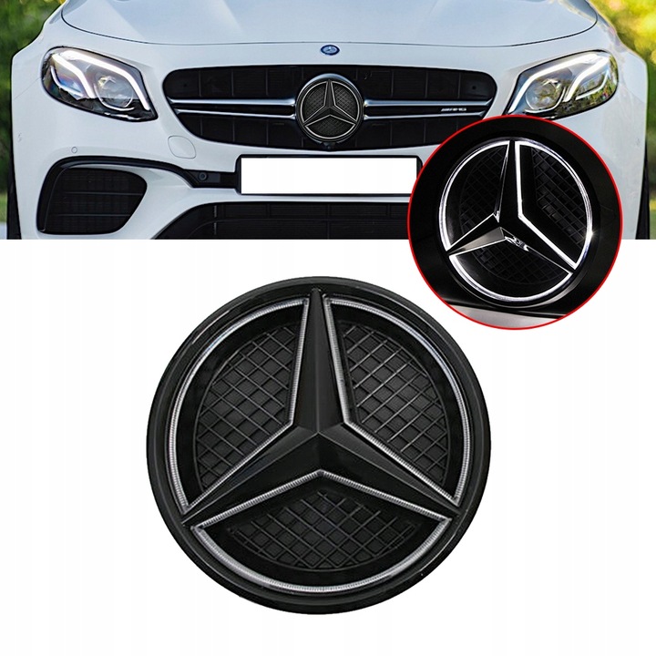 EMBLEMA REJILLA DE RADIADOR DIODO LUMINOSO LED MERCEDES-BENZ CLASE E 2016-2020 W213 