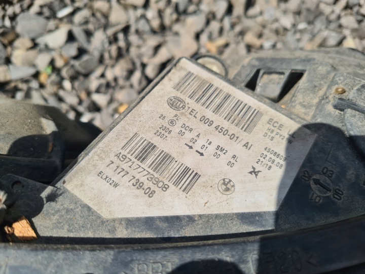 COMPLÈTE AVANT GAUCHE PHARE XÉNON BI-XENON BMW 5 E60 RESTYLAGE LCI 7177739