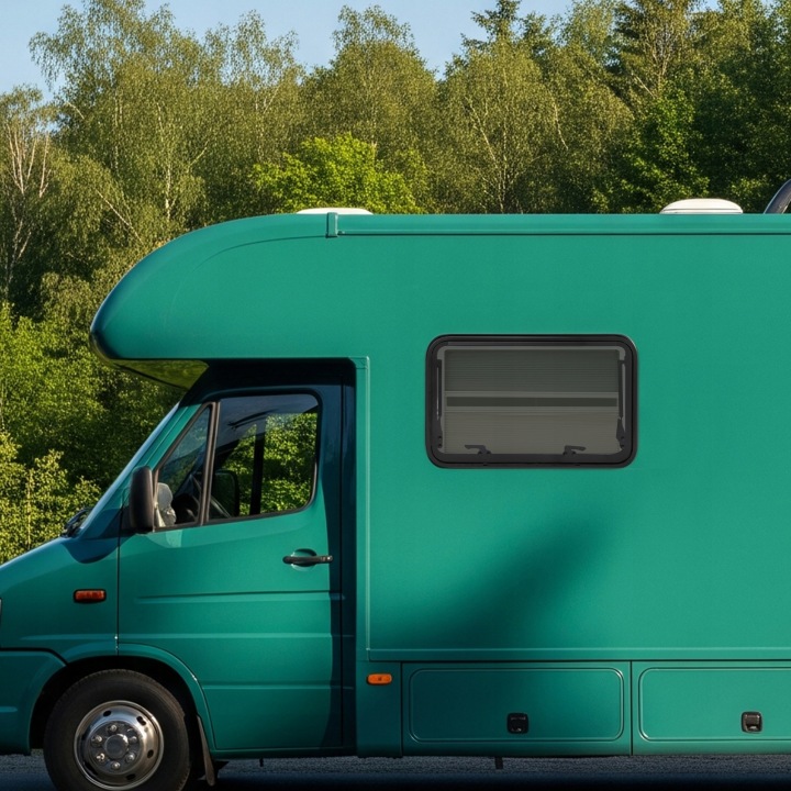 VITRE UCHYLNE VERS CAMPING-CAR 82,54*52,54 CM AVEC MOUSTIQUAIRE