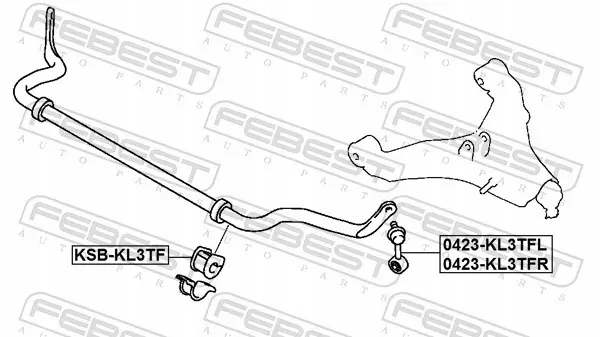 FEBEST CONECTOR ESTABILIZADOR 0423-KL3TFR 