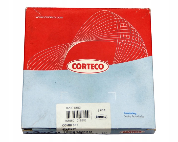 MASTIC D'ÉTANCHÉITÉ 42X62X17 NBR COMBI SF1 CORTECO
