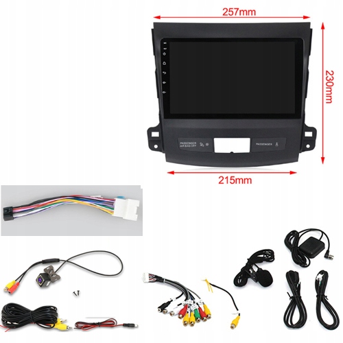 RADIO NAVEGACIÓN GPS PEUGEOT 4007 2006-2012 ANDROID 2GB 64GB 