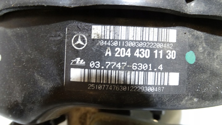 SERVO POMPE DE FREIN MERCEDES-BENZ W204 C 200 CDI