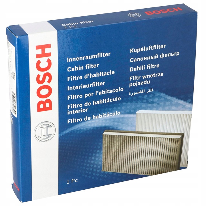 FILTRO CABINAS DB W204/W212 CON AKTYWNYM WEGLEM BOSCH 