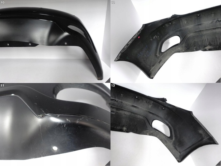 MASERATI GRANTURISMO M145 07-19 PARE-CHOCS ARRIÈRE 4XPDC NIEKLEJONY 080063200