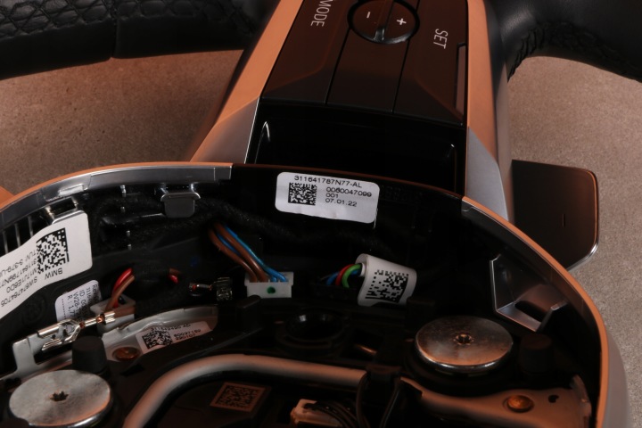 BMW 1 F70 2 F74 U06 X1 U11 2 PIÈCES U10 ORIGINALE VOLANT MODULE SPORT