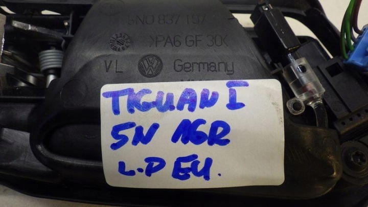 POIGNÉE PORTES GAUCHE AVANT VW TIGUAN I 5N 5N0837197