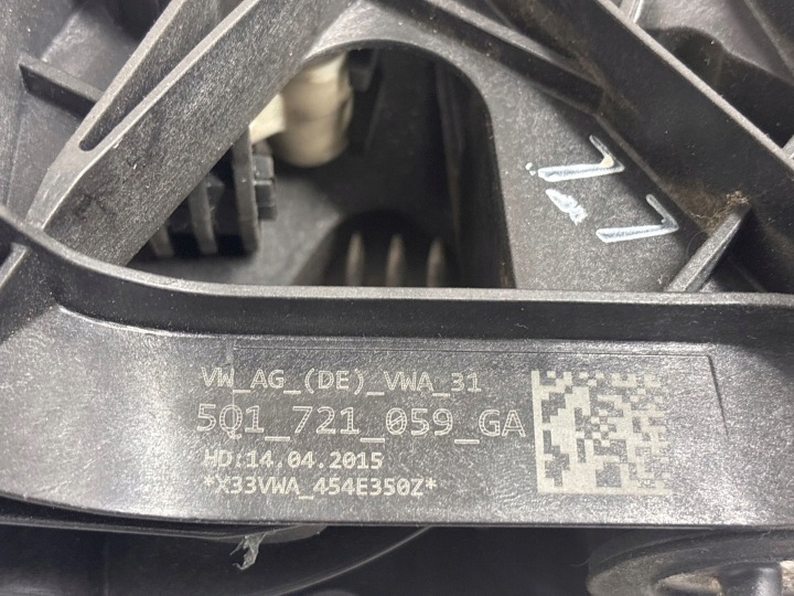 AUDI A3 S3 8V 2015 PÉDALE ADHÉRENCE