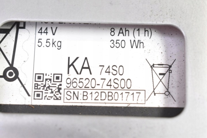 BATTERIE BATTERIE 96520-74S00 SUZUKI VITARA 3 III 1.4 B-JET HYBRID 129 KM