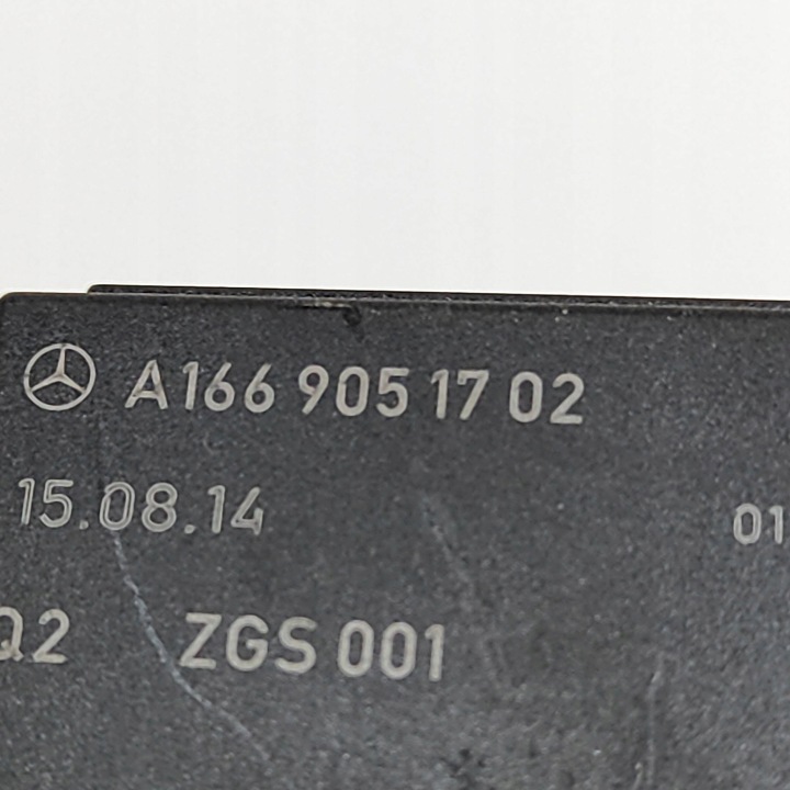 MERCEDES-BENZ GL X166 2015 AMPLIFICATEUR ANTENNES