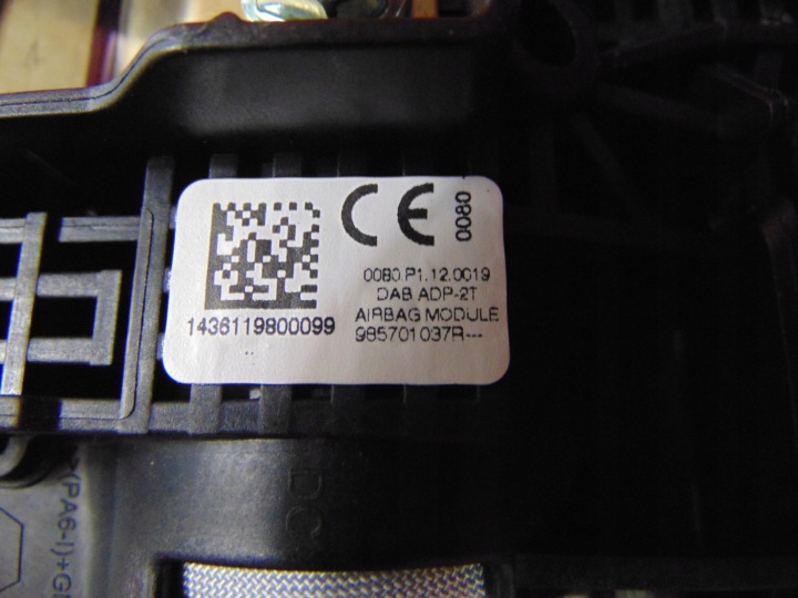 RENAULT ZOE COUSSINS AIRBAG PLANCHE CONSOLE COCKPIT