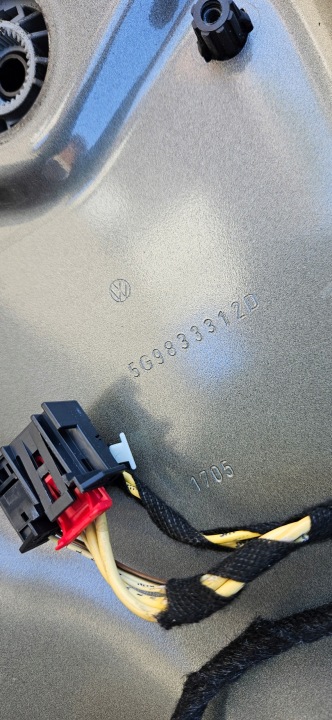 VW GOLF VII 7 5G 13-20 UNIVERSEL PORTES DROIT ARRIÈRE DROIT ARRIÈRE 5G9833312D LA7N