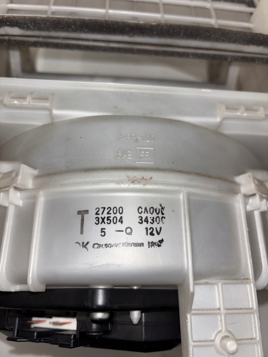 CHAUFFAGE VENTILATEUR NISSAN MURANO Z50 27200CA000