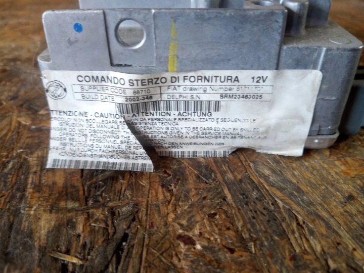 MODULE CONTRÔLEUR AMPLIFICATEUR FIAT PUNTO 26099236