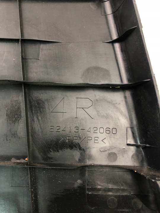 TOYOTA RAV4 IV PROTECTION MOULURE REVÊTEMENT MONTANTS DROITE 62413-42060