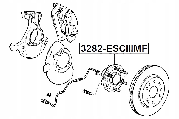 FEBEST CUBO PARTE DELANTERA CADILLAC ESCALADE 4WD 1997- EUROPA 