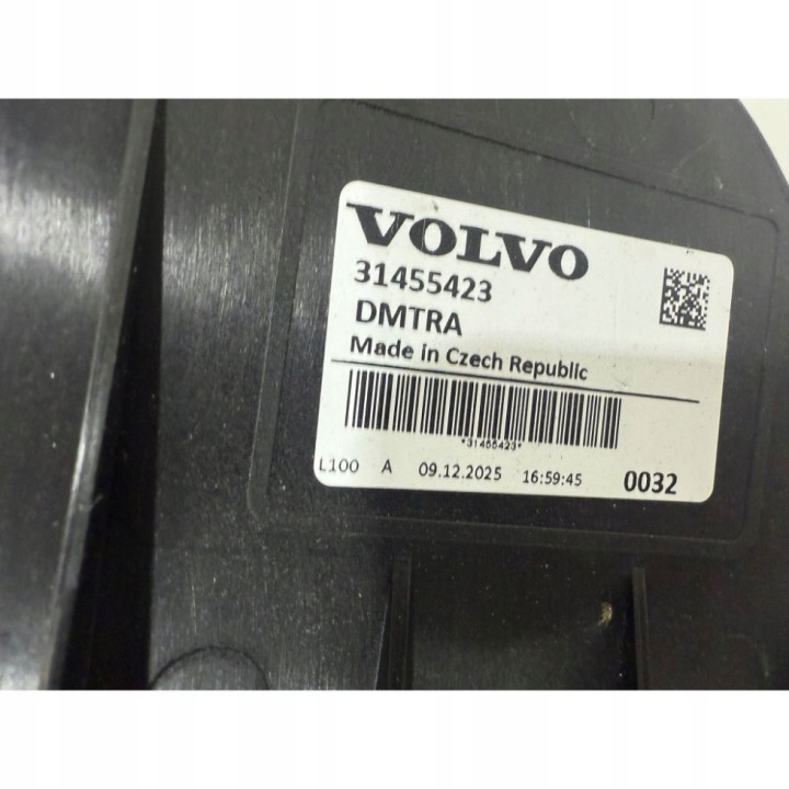 GUIDE D'AIR JALOUSIE STORE AVANT VOLVO XC40 31455423 POUCES EN BON ÉTAT OE