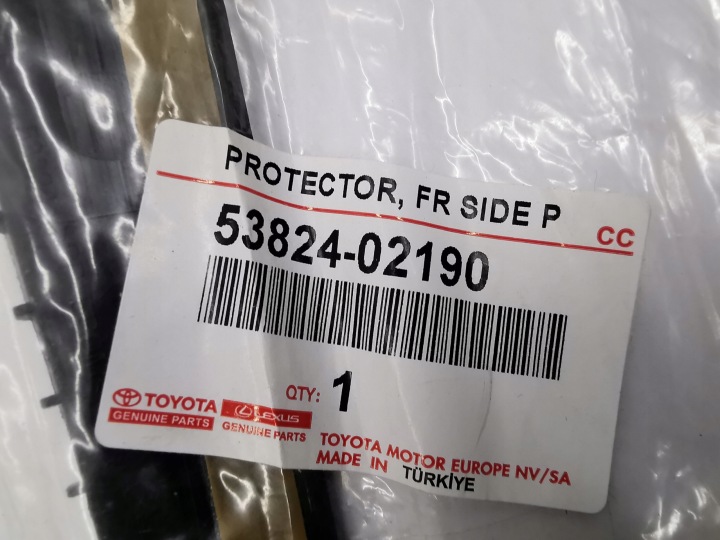 TOYOTA COROLLA E21 JOINT D'ÉTANCHÉITÉ PLASTIQUE GAUCHE 53824-02190