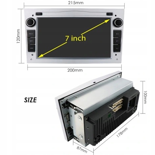 RADIO NAVEGACIÓN GPS OPEL OMEGA B 2000-2003 ANDROID 