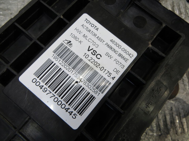 TOYOTA AVENSIS T27 T29 MÉCANISME FREINS MANUEL 46300-05042