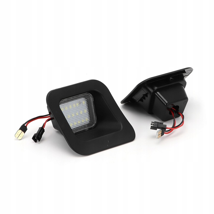 AMPOULE LED CADRE DE PLAQUE D'IMMATRICULATION 7000K AVEC DEKODEREM CONVIENT VERS DODGE RAM 12V