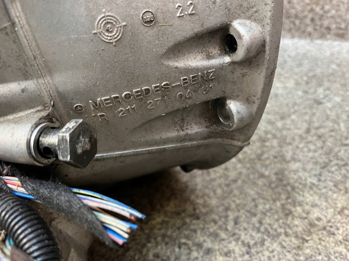 BOÎTE DE VITESSES AUTOMATE CONVERTISSEUR 722695 722.695 W211 1.8 COMPRESSEUR EN TRÈS BON ÉTAT