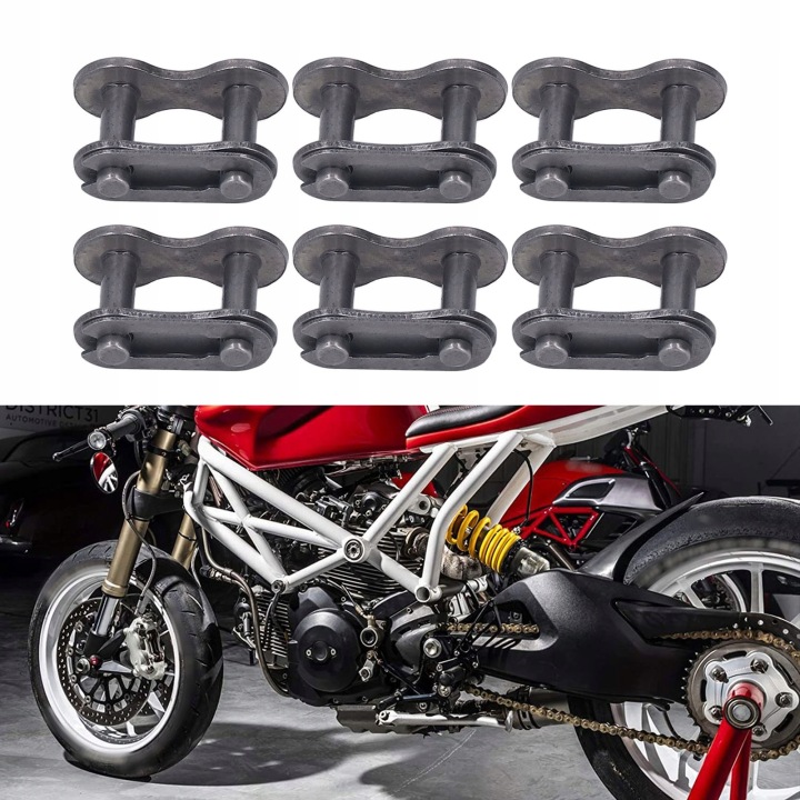 16PCS CHAIN JOINT SET FOR BAJA BIKES AND MOTOCYCLETTES DURABLE REUSABLE LINKS