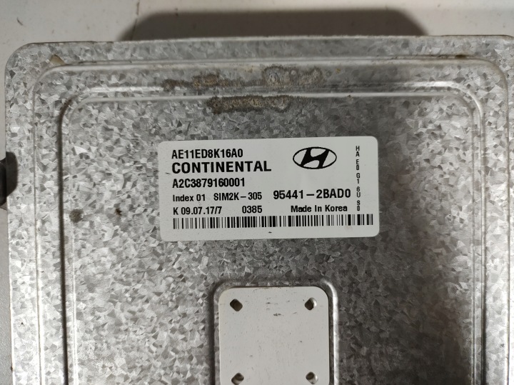 HYUNDAI IONIQ 1.6 HYB 17R- ORDINATEUR MOTEUR