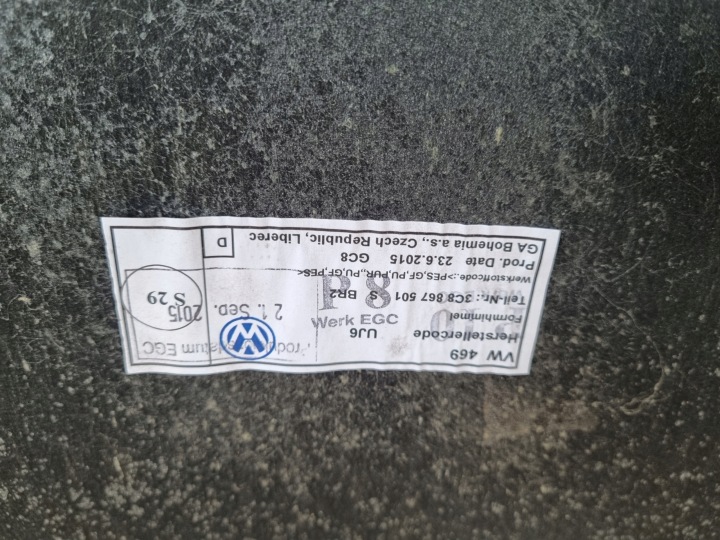 VW PASSAT CC LIFT R-LINE PAVILLON BR2