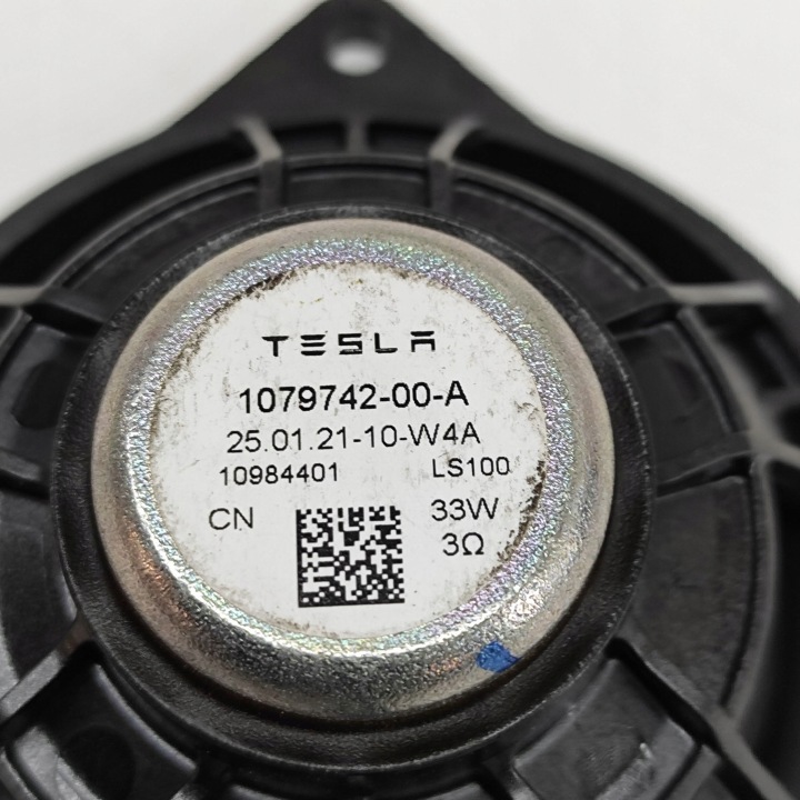 TESLA MODÈLE 3 2021 HAUT-PARLEUR TABLEAU DE BORD INSTRUMENTATION