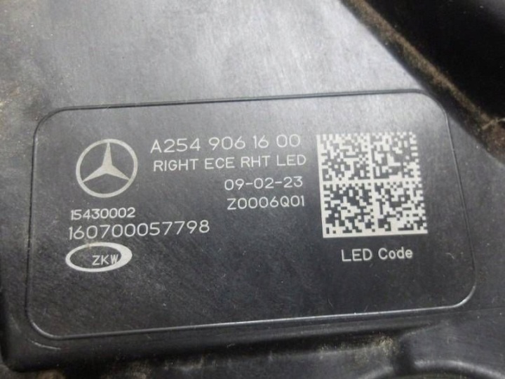MERCEDES-BENZ GLC C254 W254 PHARE AVANT DROITE COMPLET LED