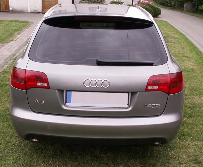 SPOILER VISIÈRE V2 AUDI A6 C6 AVANT GTSHOP