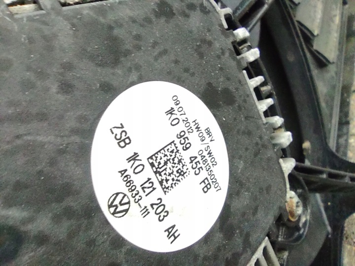 PANNEAU AVANT RADIATEURS VENTILATEURS SKODA YETI 5L 1.2TSI 2009-2013R. ORIGINAL