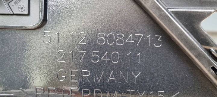 BMW 5 G60 MODULE BERLINE 2023- PARE-CHOCS ARRIÈRE ORIGINAL D164