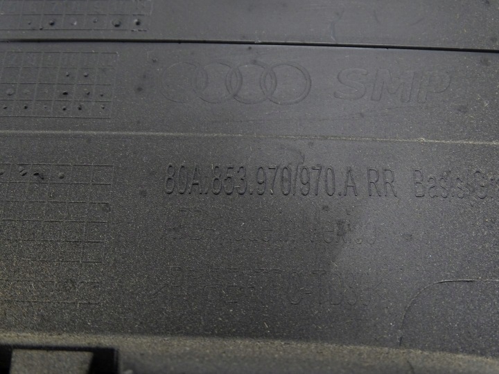 MOULURE PORTES INFÉRIEURE DROIT ARRIÈRE AUDI Q5 80A 80A853970A