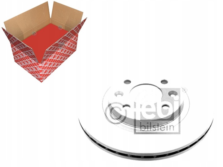 2 CV FEBI DISQUE FREIN RENAULT MEGANE 96-02 24.012