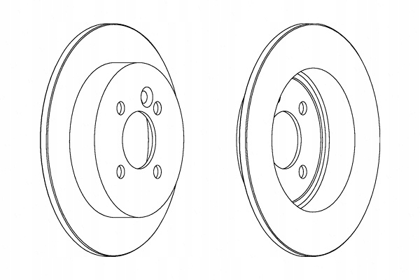 DISQUES FREIN 2PCS ARRIÈRE MINI R50 R53 R52 R56 R57 R58 R59 CLUBMAN