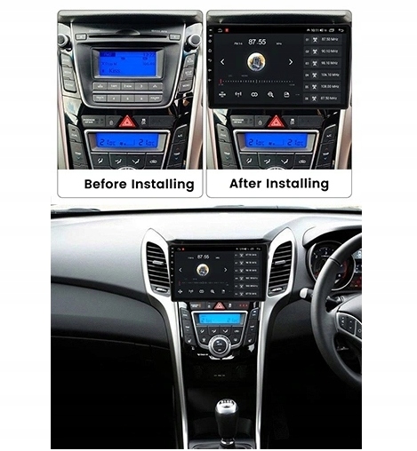 HYUNDAI I30 2011-2017 RADIO ANDROID 6GB 128GB SIM 