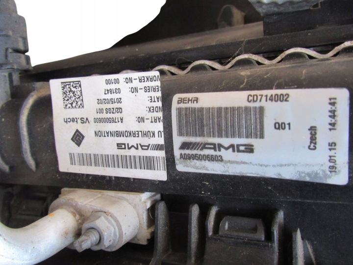 MERCEDES CLA 117 W117 45 AMG RADIATEUR EAU LIQUIDE