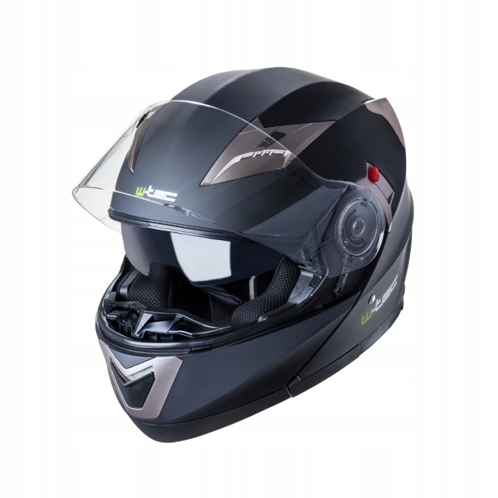 W-TEC PEZZON CASQUE MOTOCYCLETTE SZCZEKOWY AVEC CACHE ECE 22.06 PINLOCK ABS XL