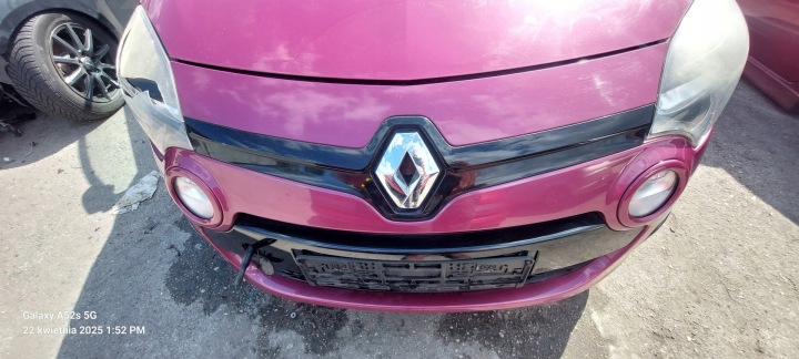 RENAULT TWINGO II LIFT 11- PARE-CHOCS AVANT GRILLE LNE