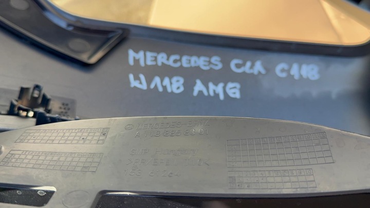 PARE-CHOCS AVANT AVANT MERCEDES CLA W118 A118 AMG 45 A1188800601