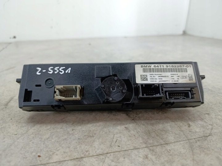 PANNEAU CONDUIT D'AIR BMW 1 E87 9182287 A2C53307711 VDO