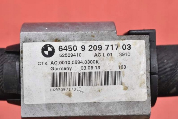 FIL TUYAU CLIMATISATION 9209717 BMW X1 E84 3.0I 305 KM 12-15
