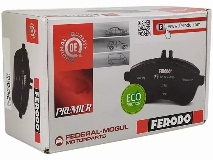 FERODO PLAQUETTES FREIN FDB2213P